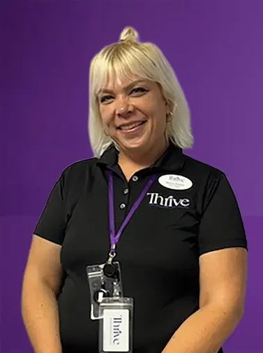 Melissa Weiland, Peer support specialist staff at thrive